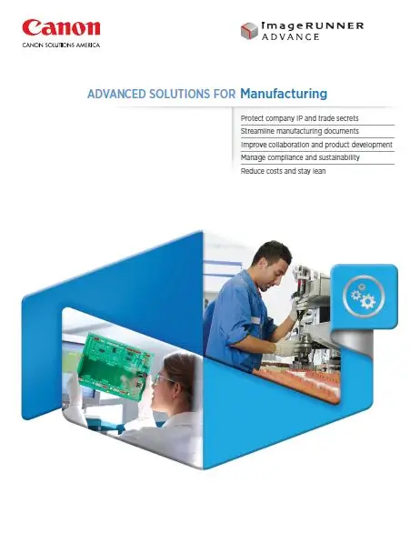 Canon, Advanced Solutions, Manufacturing, Carraway Office Solutions