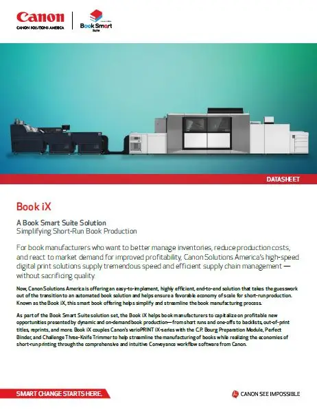 Canon, Book IX, Solution Cover, Carraway Office Solutions
