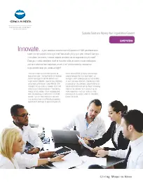ECM, Brochure, Konica-Minolta, Carraway Office Solutions