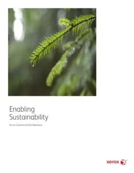 Enabling Sustainability, recycle, go green, print releaf, Xerox, Environment, Carraway Office Solutions