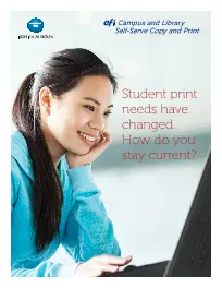 KM, EFI, Campus Library, education, Konica-Minolta, Carraway Office Solutions