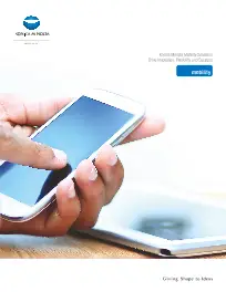 Mobility Brochure, Konica-Minolta, Carraway Office Solutions