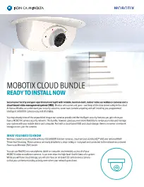 Mobotix, Cloud Bundle, Brochure, security, safety, Konica Minolta, Carraway Office Solutions