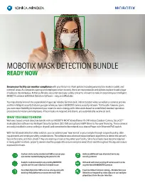 Mobotix, Mask Detection, Konica Minolta, Carraway Office Solutions