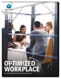 Optimized Workplace, Konica Minolta, Carraway Office Solutions