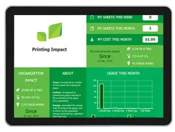 Papercut Live, Tile, UI, Carraway Office Solutions