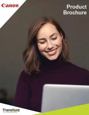 brochure, canon therefore, Carraway Office Solutions