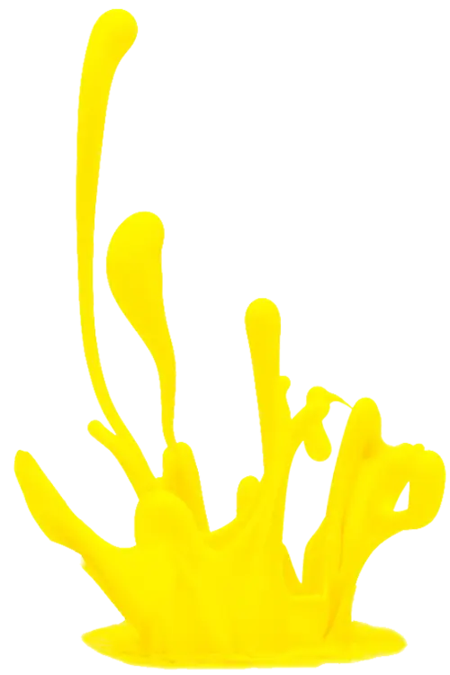 yellow, ink splash, HP, Hewlett Packard, Carraway Office Solutions