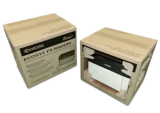 No Styrofoam Packaging, Kyocera, Environment, Carraway Office Solutions