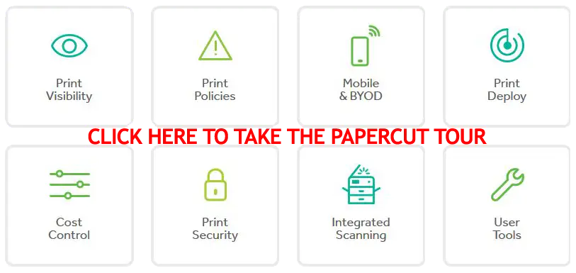 Papercut Tour, Carraway Office Solutions