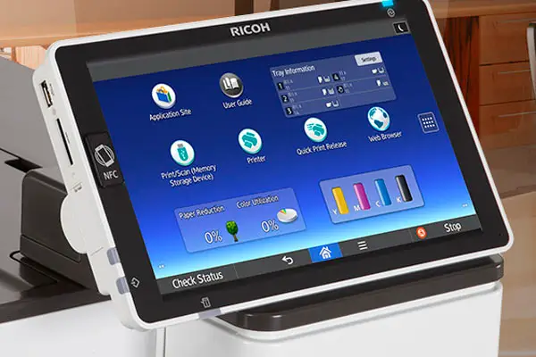 Cost Management, screen usage details, Ricoh, Carraway Office Solutions