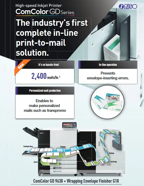 Riso, Comcolor GD, Riso, Carraway Office Solutions
