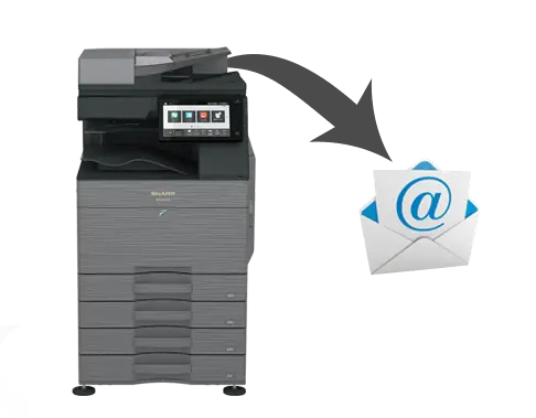 Scan 2 Email, Software, Sharp, Carraway Office Solutions
