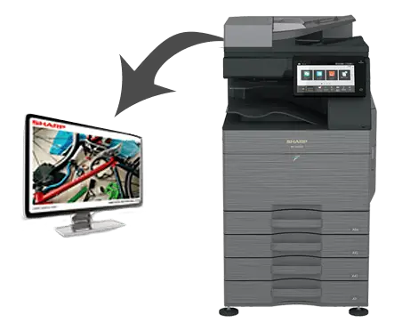 Scan 2 Desktop, Software, Sharp, Carraway Office Solutions