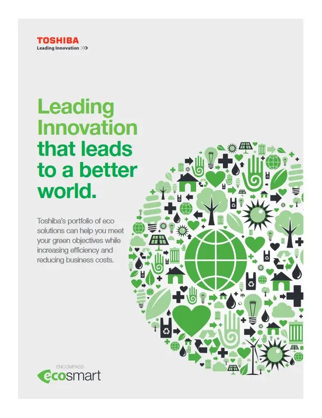 Encompass, Ecosmart, Toshiba, Carraway Office Solutions