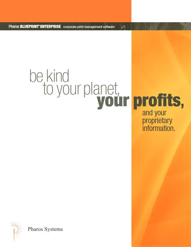 Pharos, Blueprint, Enterprise, MPS, MDS, Toshiba, Carraway Office Solutions