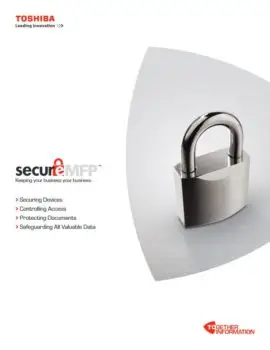 Secure Mfp, security, MPS, MDS, Toshiba, Carraway Office Solutions